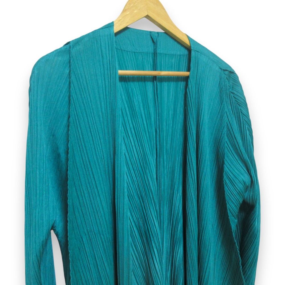 PLEATS PLEASE プリーツプリーズカーディガン 長袖 グリーン系