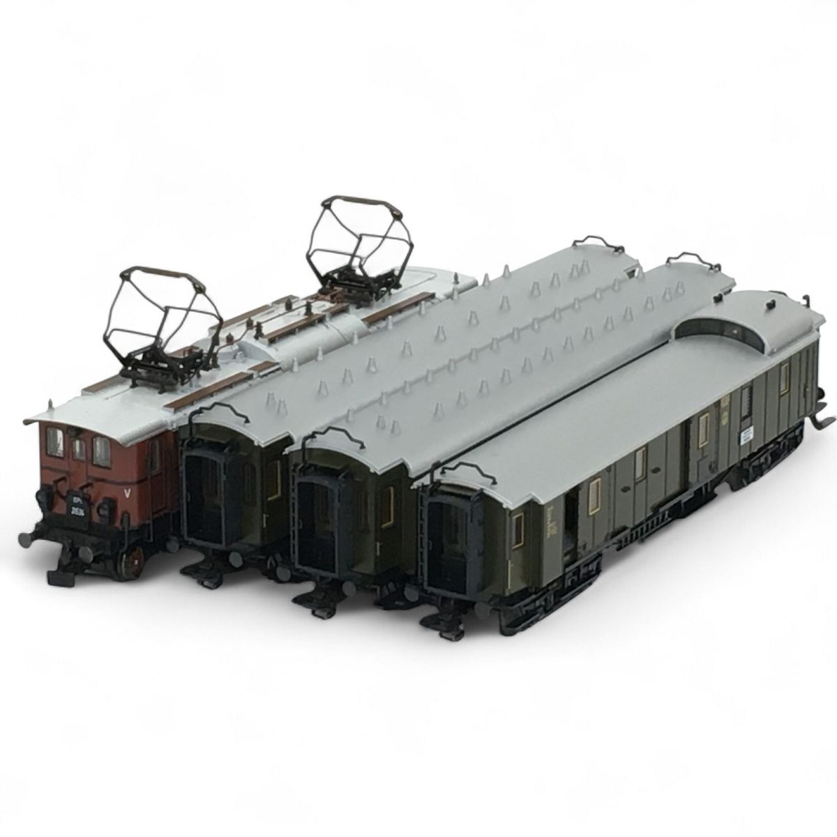 Marklin メルクリン 2860 ドイツ国営鉄道 DRG EP5 電気機関車 客車 4両セット HOゲージ 鉄道模型 N10415561
