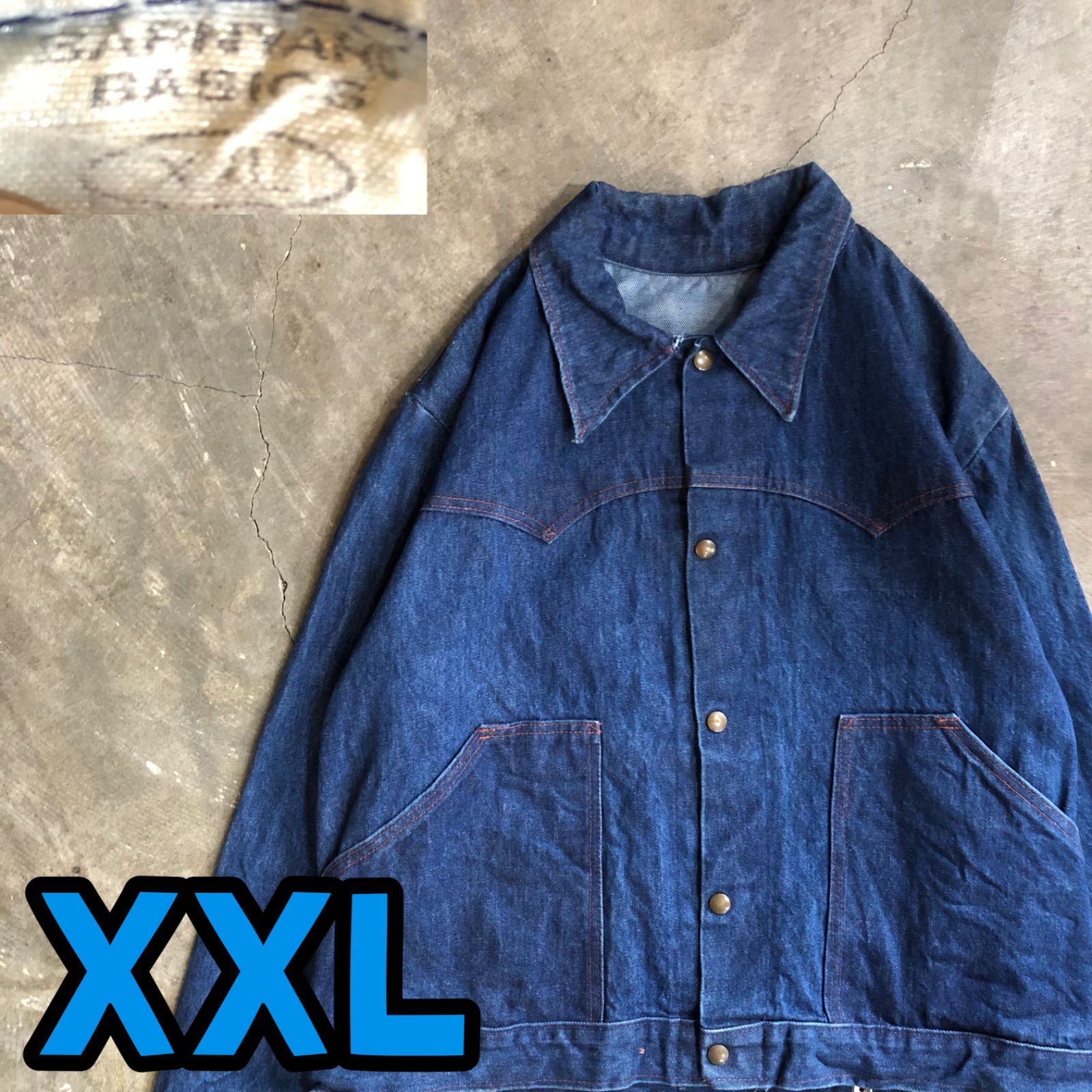 T5741 BARNYARD BASICS デニムジャケット アメカジ 古着