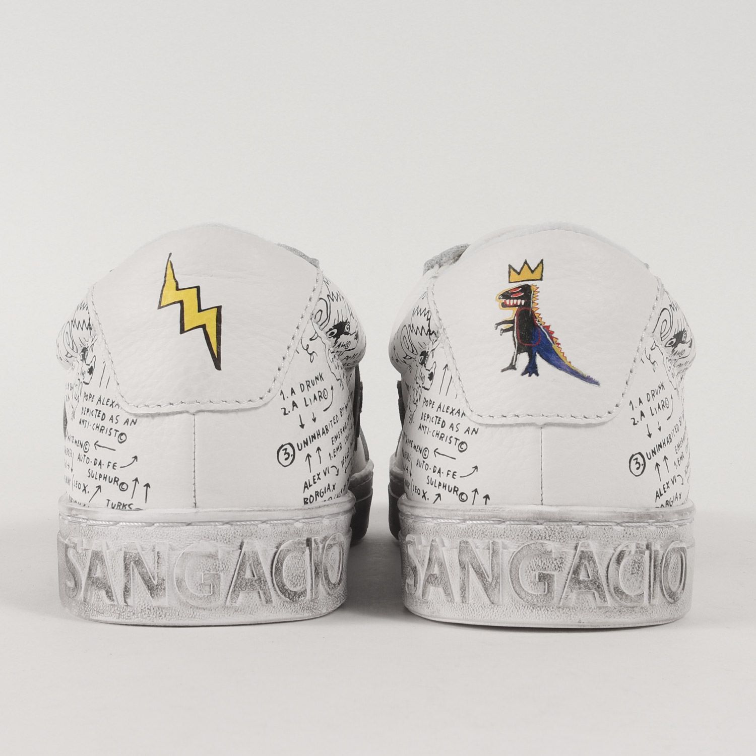 SANGACIO にゅスニーカー サイズ 23.0 SG8 BASQUIAT SANGACIO にゅスニーカー サイズ 23.0 SG8 BASQUIAT