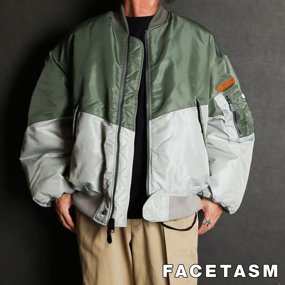 FACETASM/ファセッタズム】× AVIREX / PATCHED MA-1 JACKET