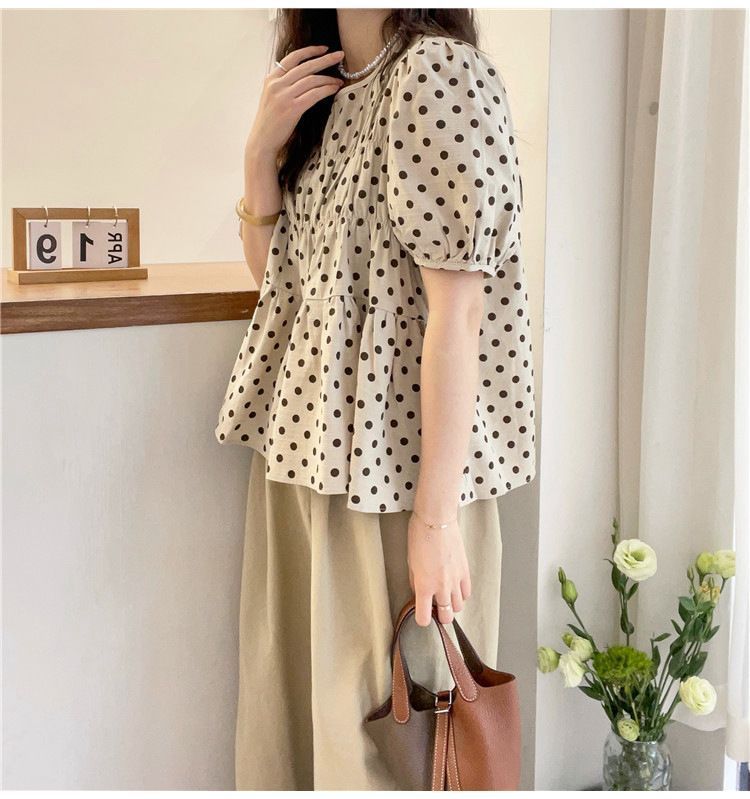 ブラウス レディース 半袖ブラウス 夏 オフィスブラウス ボーダー柄シャツ オシャレブラウス フレンチスリーブトップス 韓国風 大人 通勤 ゆったりシャツ 40代 楽天市場】ブラウス レディース 半袖ブラウス 夏 オフィス