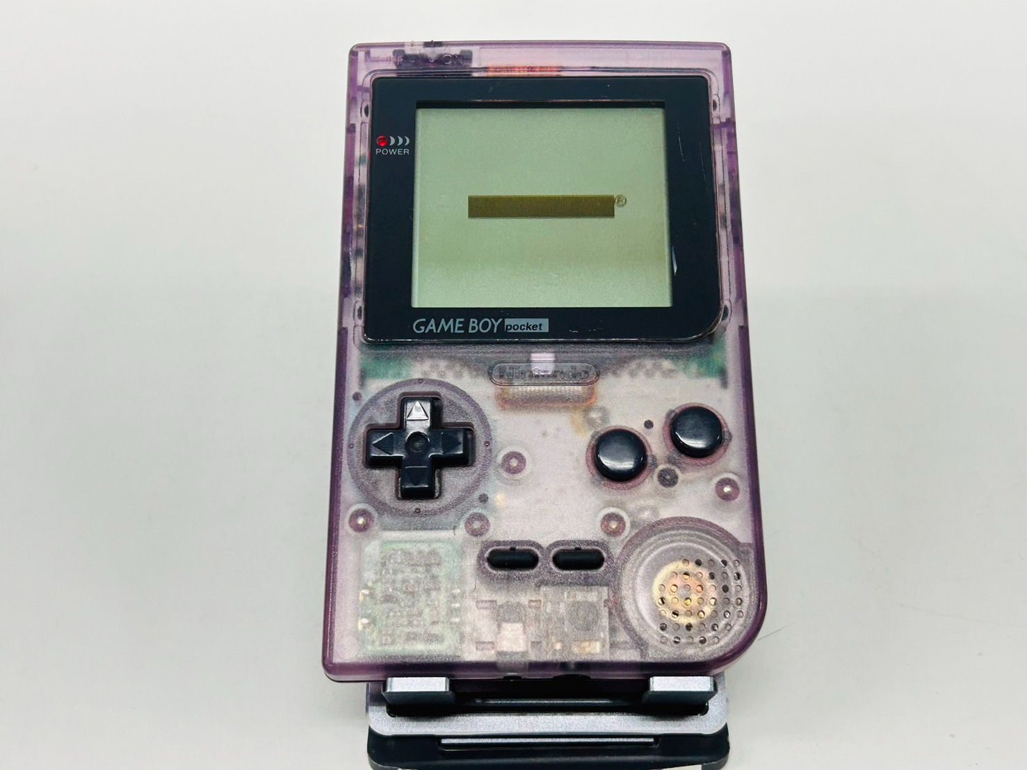 即日発送 ゲームボーイポケット 本体 クリアパープル MGB-001 GAME BOY POCKET