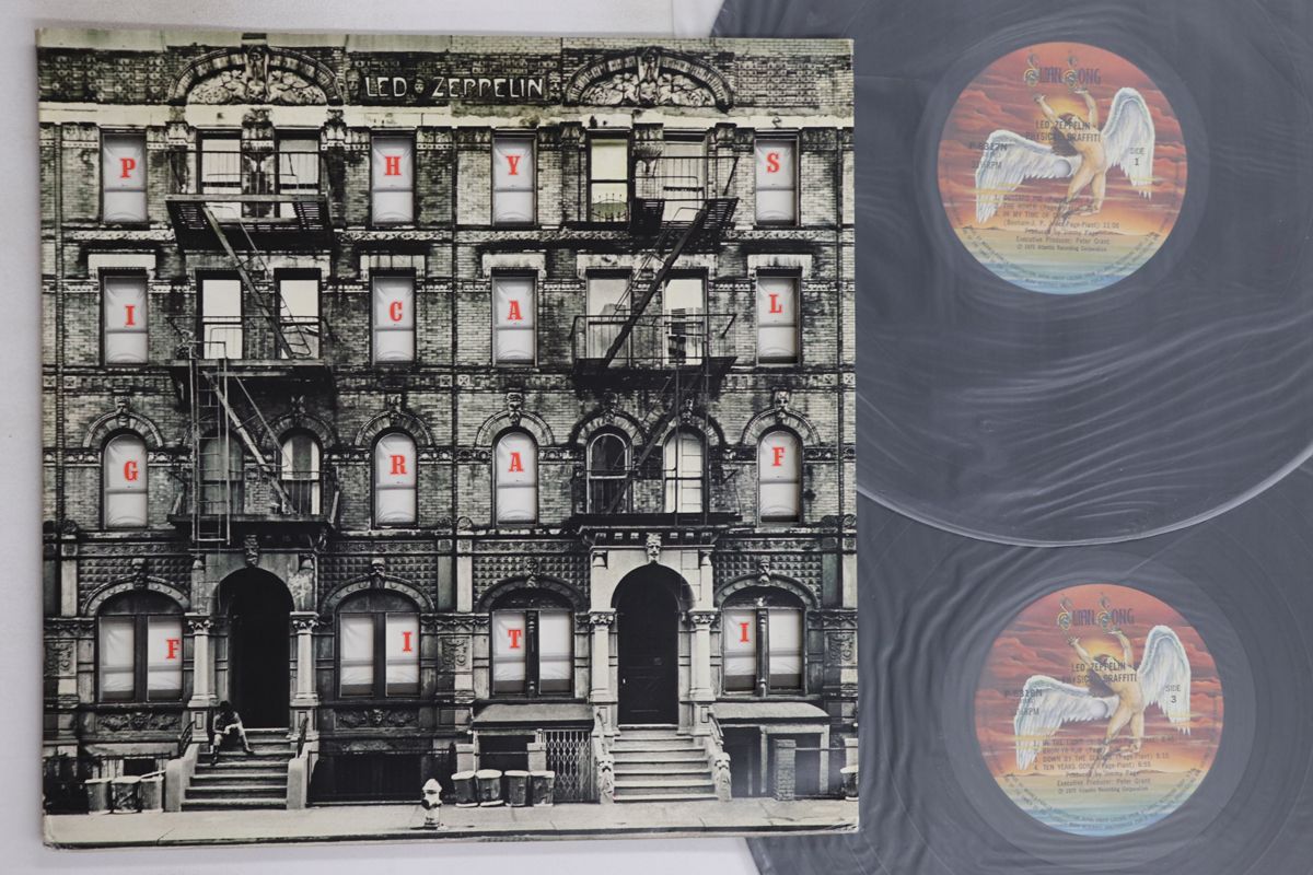 その他 2discs LP Led Zeppelin Physical Graffiti P51634N SWAN SONG /00520 Led Zeppelin - Physical Graffiti - 2LP - 1975 Swan Song, EX/VG