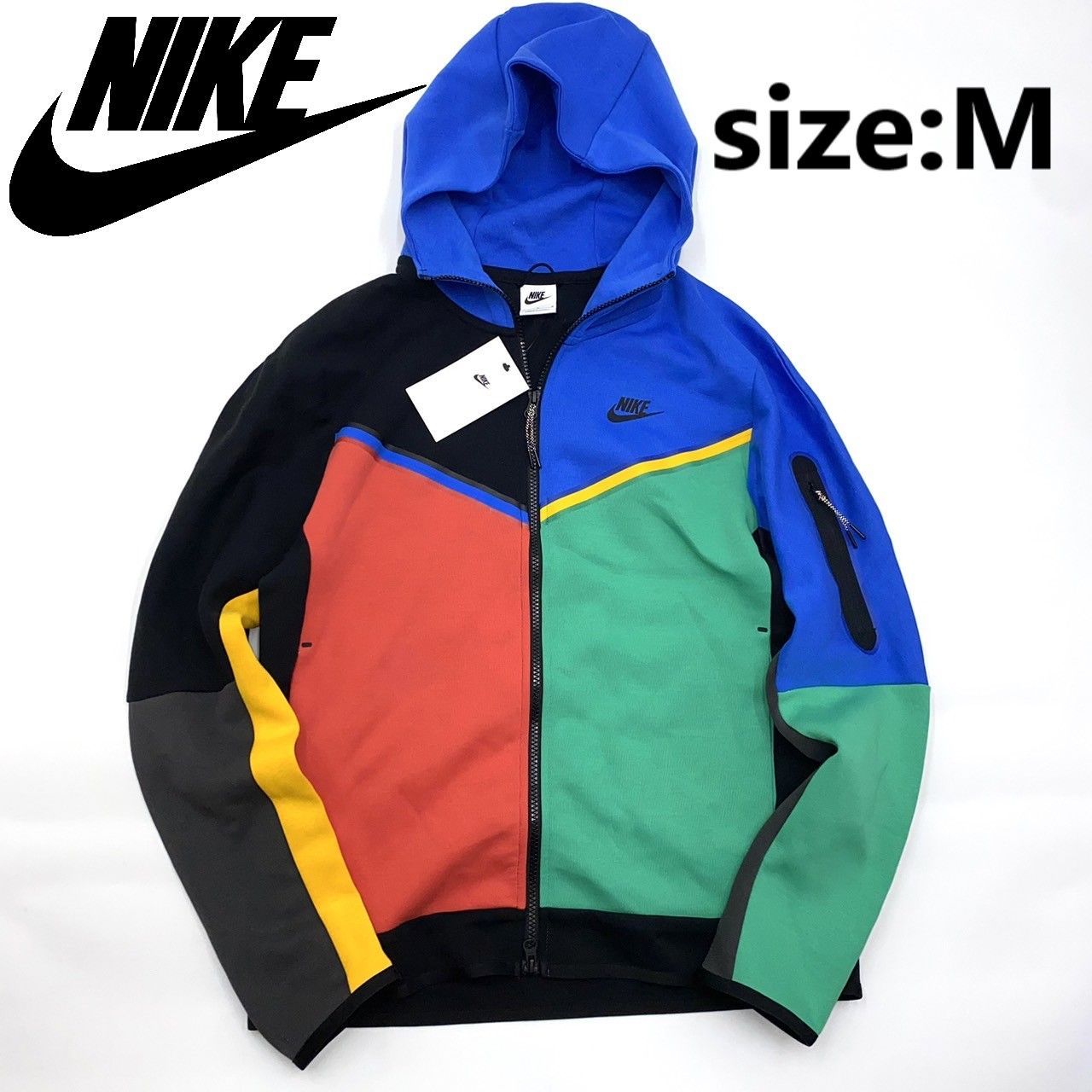 NIKE M NSW TCH FLC HOODIE FZ WR ナイキ テックフリース フルジップ フーディ CU4490-015 size:M