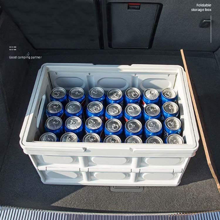 収納ボックス 折り畳み 収納ケース 木製の蓋付き 32L 58L