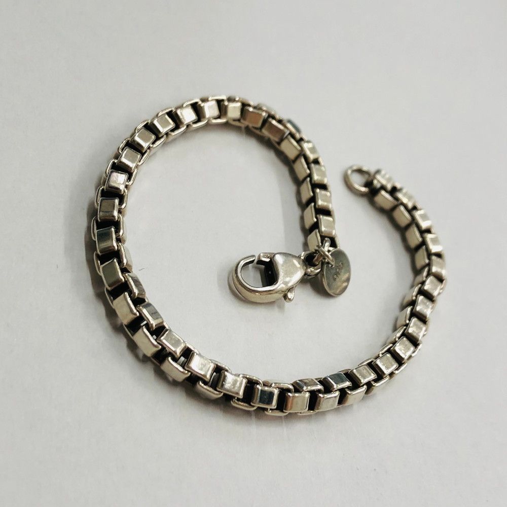Tiffany&Co. ティファニー ベネチアン ブレスレット SV925 中古品】TIFFANY&Co. ティファニー ベネチアンブレスレット