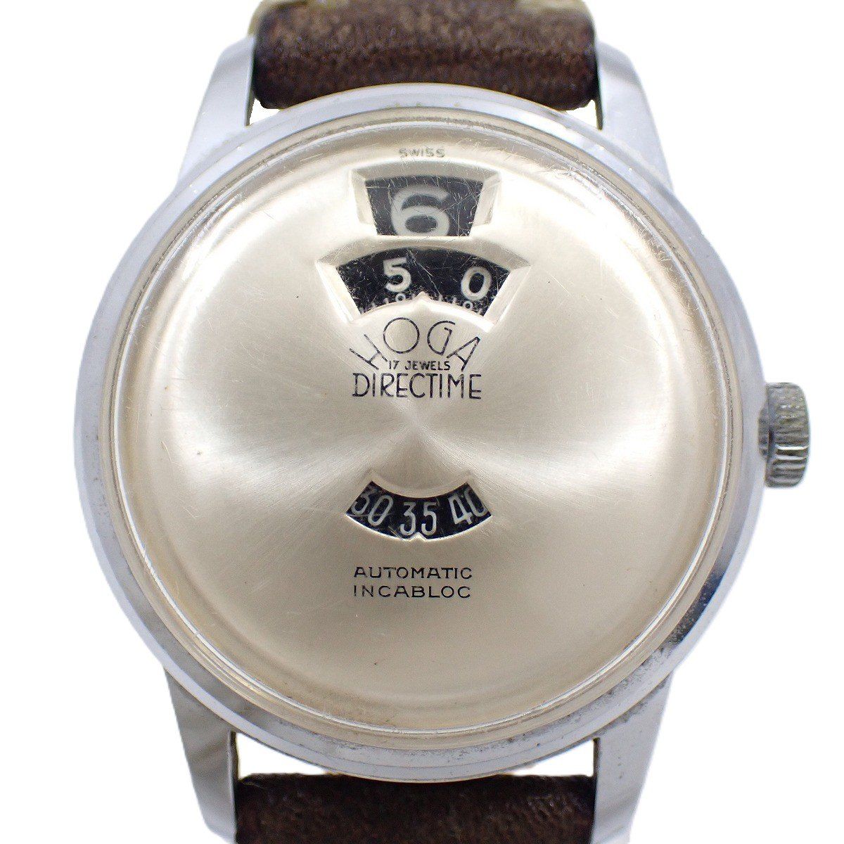 Hoga directime ジャンピングアワー　自動巻　腕時計 ホガ HOGA ディレクタイム ジャンピングアワー アナデジウォッチ