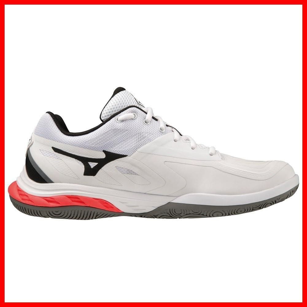 在庫 2 ウエーブファング ワンピースモデル フィット性 バドミントンシューズ グリップ力 安定性 ミズノ 反発性 ハードヒッター
