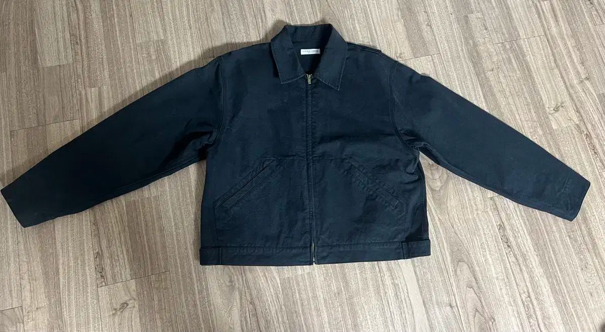 【雷市場（ポンジャン）商品韓国直送】 地元の人々 のみ Duck canvas zip jacket （ M ）