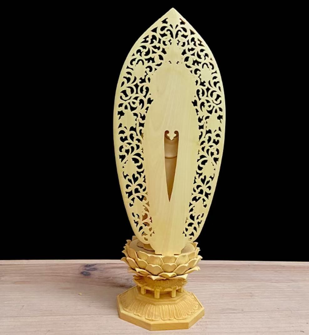 木彫り 仏像 阿弥陀如来立像 阿弥陀仏 彫刻 仏教工芸品 柘植材 ベスト