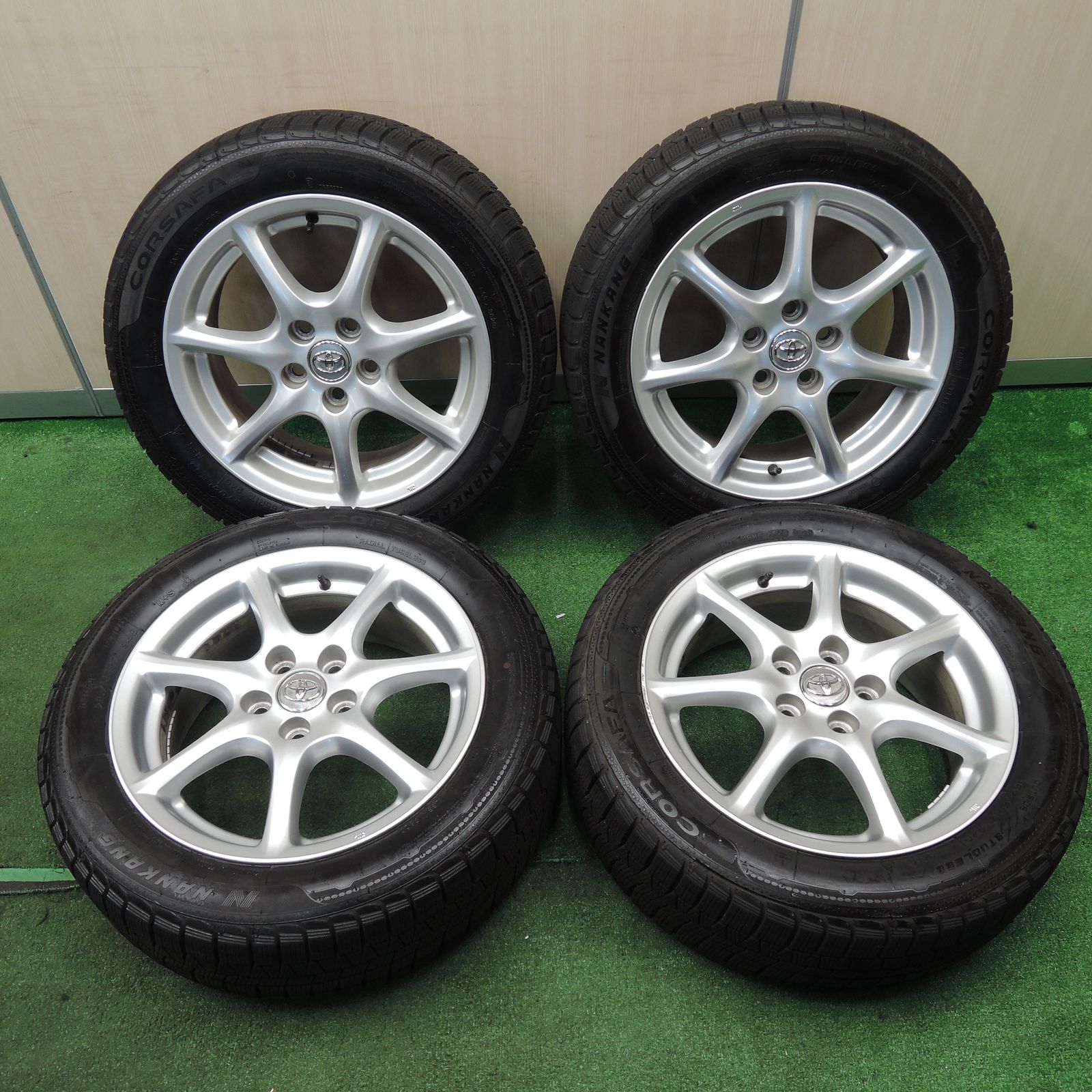 NANKANG CORSAFA 215/55R17 4本 9分溝 程度良好！