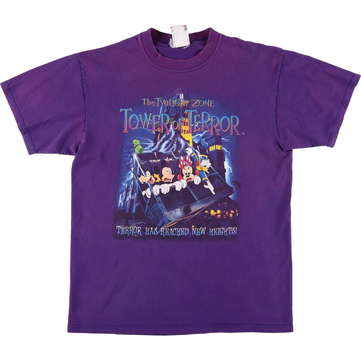 古着 90年代 MICKEY,INC TOWER OF TERROR タワーオブテラー 