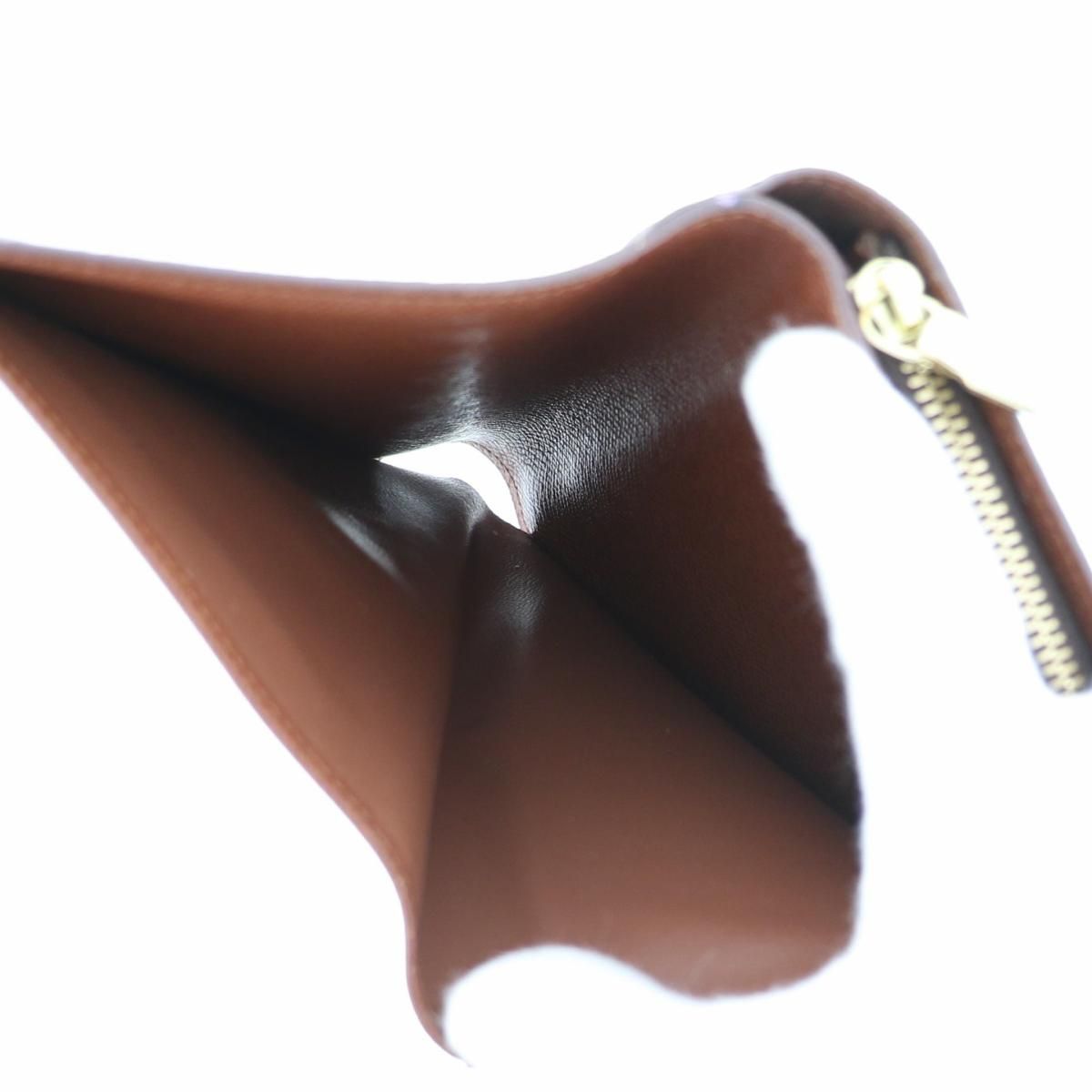 LOUIS VUITTON ルイヴィトン パピエジップ モノグラム 二つ折り LOUIS