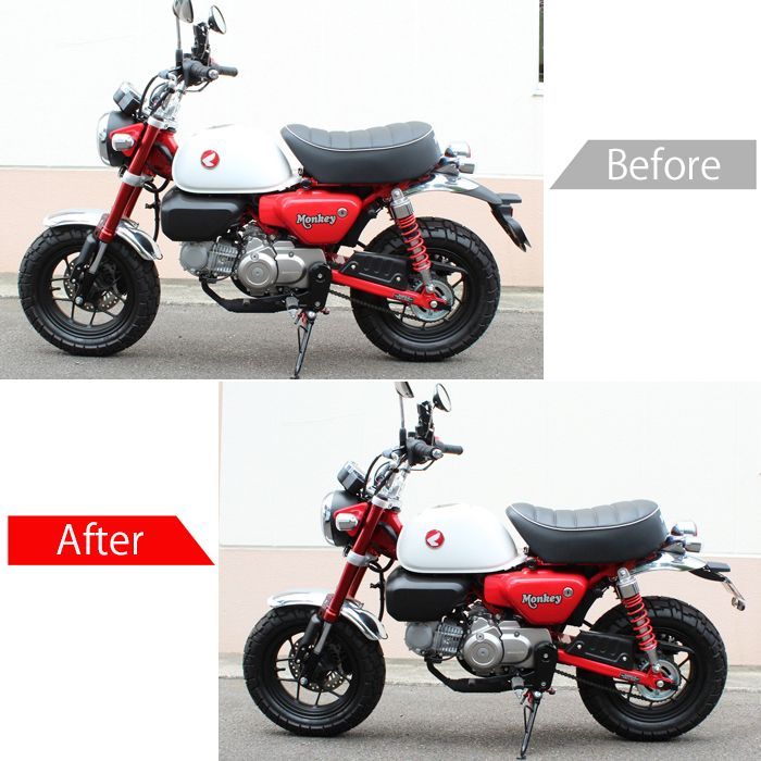 モンキー125 JB03-1005〜外し フェンダーレスキット(その他)｜売買され