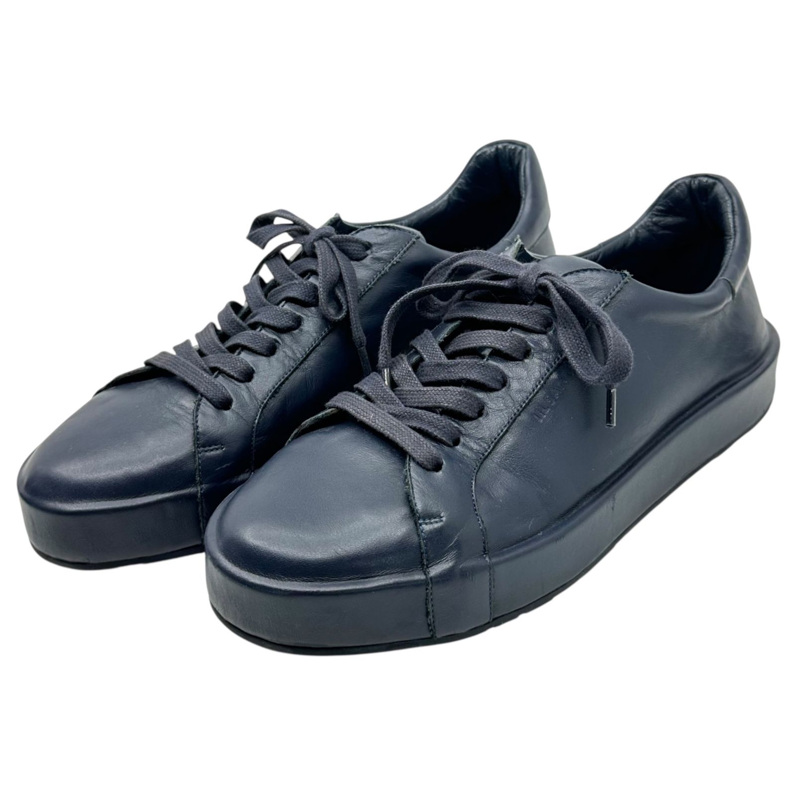 JILSANDER レザースニーカー 37 JIL SANDER(ジルサンダー) Leather Low-Cut Sneakers レザー