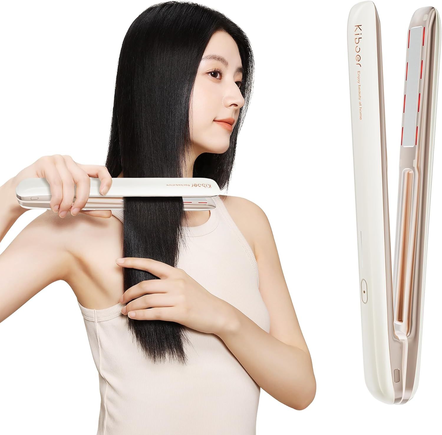 正式的 超音波トリートメント 超音波アイロン 髪質改善 ヘアアイロン ヘアアイロン