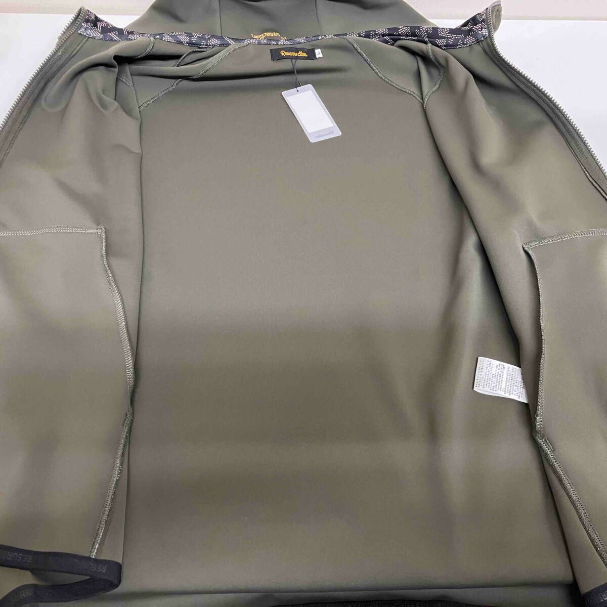 RESURRECTION MENS ACTIVE ZIPUP PARKA KHAKI リザレクション