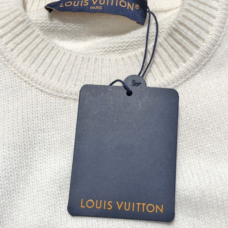 メンズ LOUIS VUITTON 23SS クルーネックニットセーター
