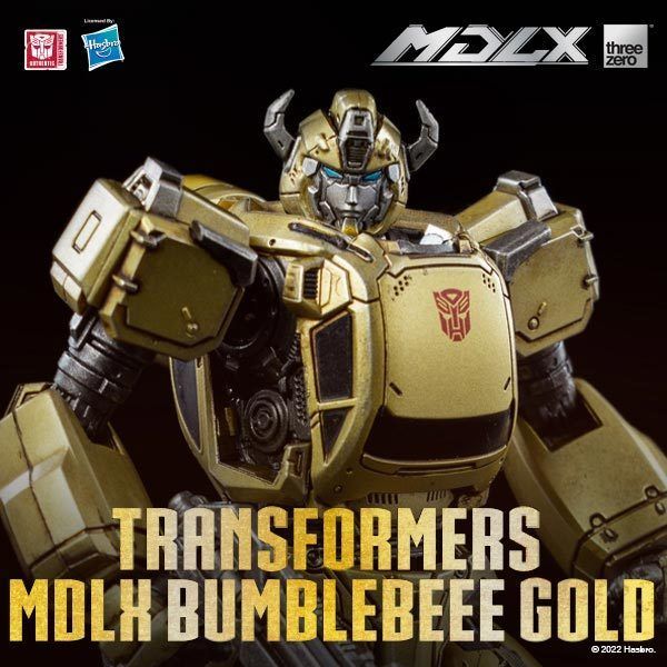 ThreeZero トランスフォーマー バンブルビー （ゴールド・エディション） Transformers: BumblebeePREMIUM Bumblebee (Gold Edition