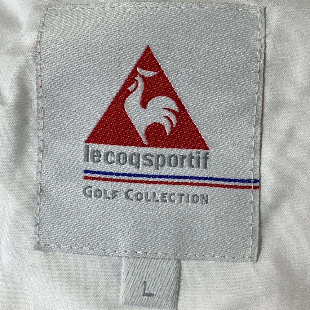 サイズ：L LE COQ GOLF ルコックゴルフ 2WAY裏メッシュ ジップ