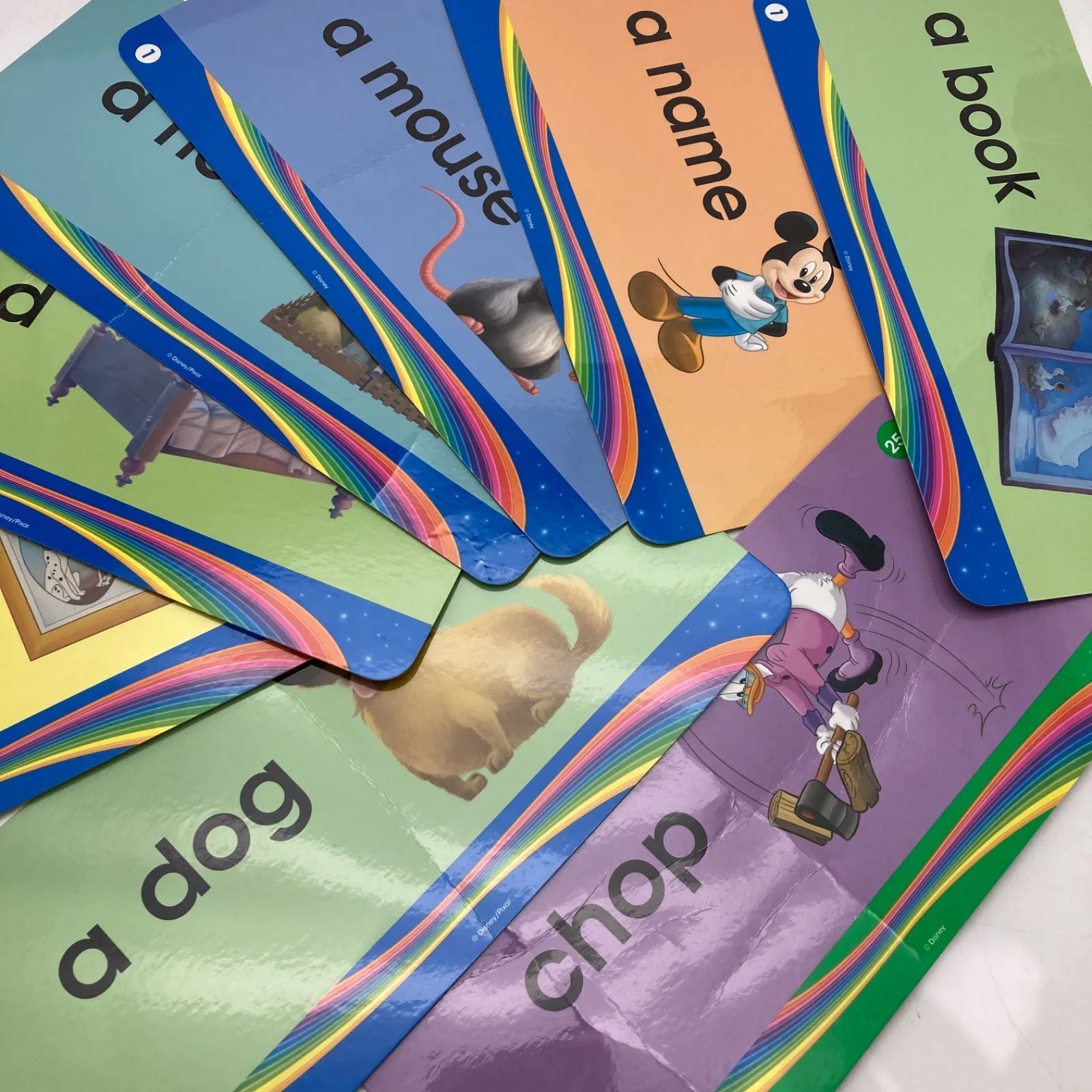 DWE トークアロング Q&A カード ディズニー英語システム トークアロング・Q&Aカード｜ディズニー英語システム中古販売