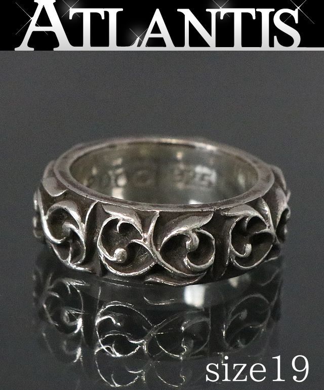 CHROME HEARTS ダブルナローヴァインバンドリング 19号 - アクセサリー