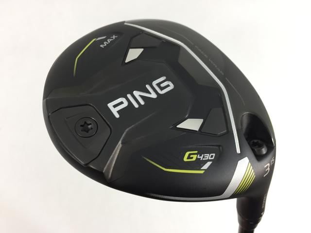 返品OK ゴルフクラブ ピン G430 MAX フェアウェイ ALTA J CB BLACK 3W
