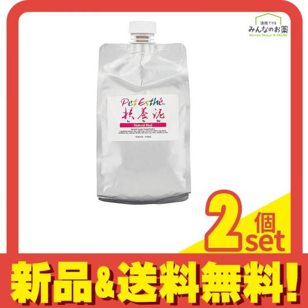 日本動物薬品 ペットエステ 扶養泥 アルミパック 1000g 2個セット まとめ売り