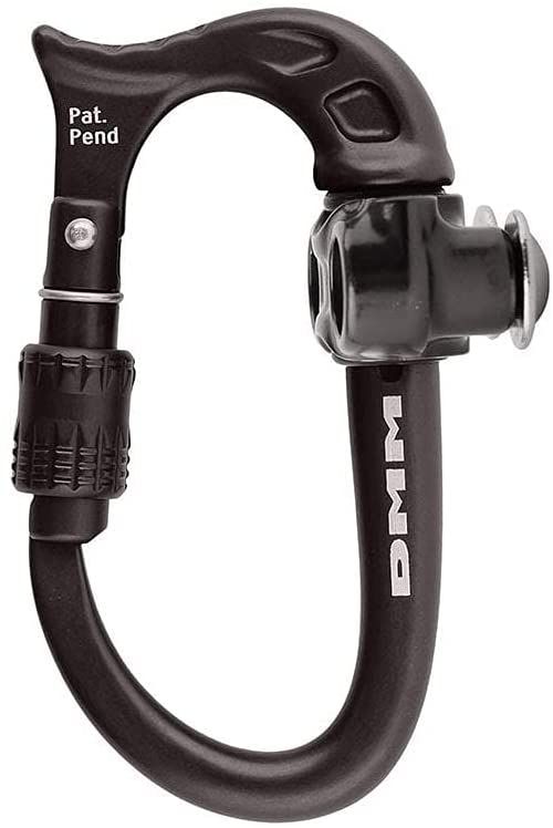 DMM Micro Vault Lock マイクロ ボールト ロック ツールクリップ カラビナ ツリーケア アーボリスト ツリークライミング (マットグレー)