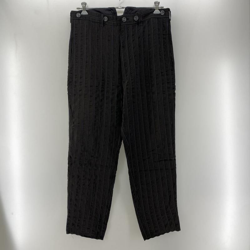 yohji yamamoto pour homme レーヨンストライプスラックス 中古】Yohji Yamamoto POUR HOMME 1997SS レーヨンストライプ