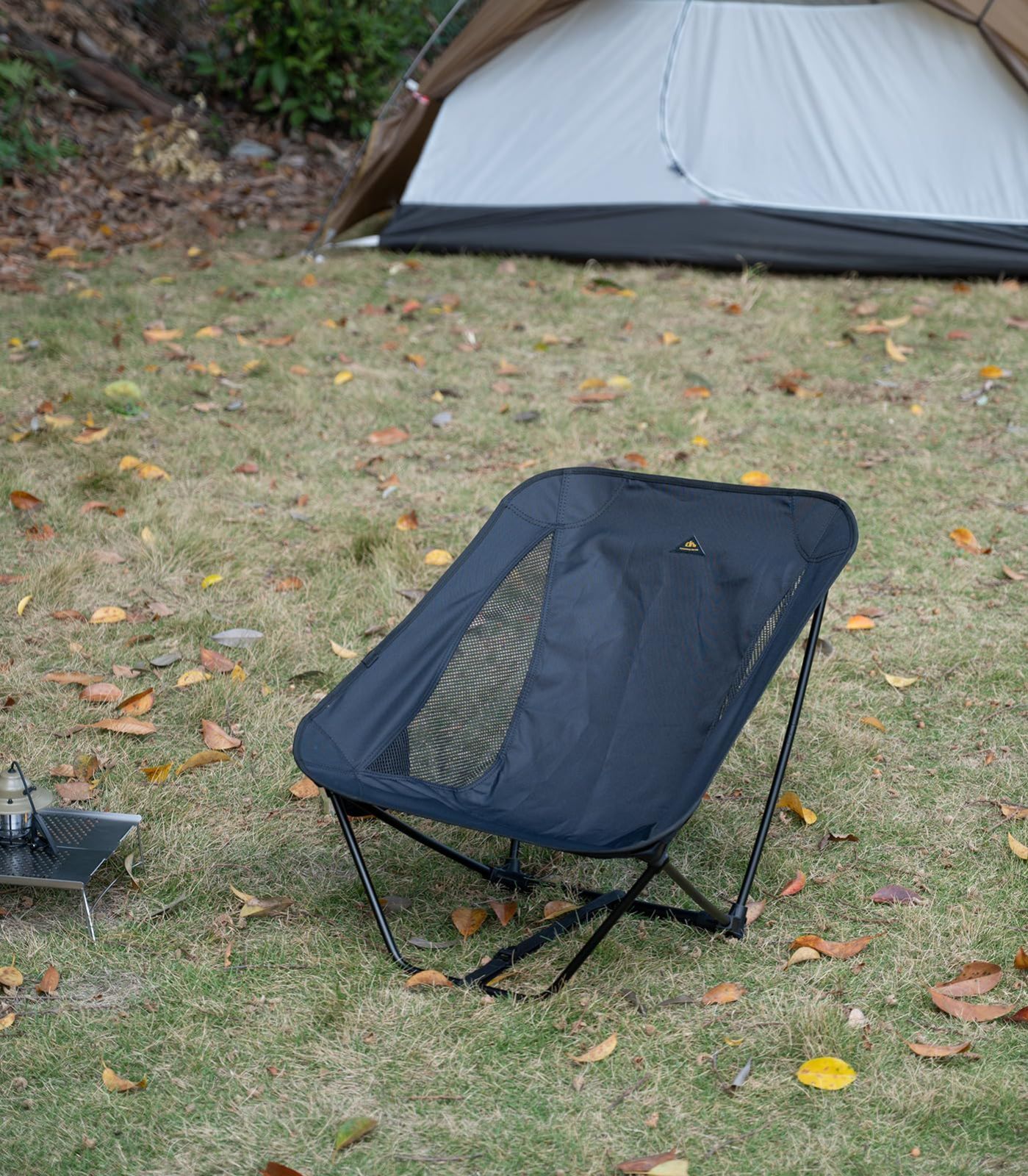 Helinox アウトドアチェア 黒/青 収納袋付き Helinox アウトドアチェア