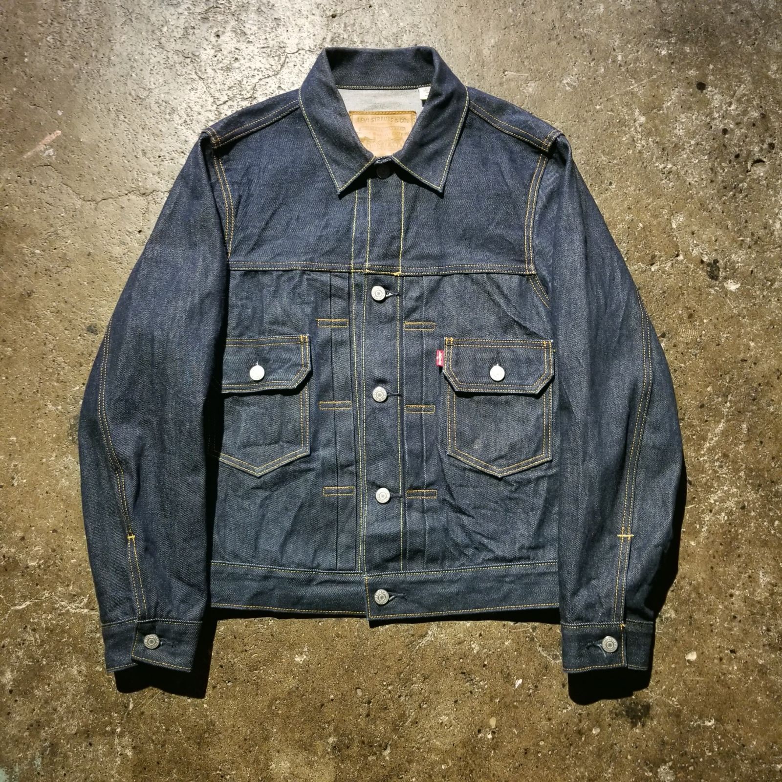 LEVI S PREMIUM Type 2 Denim Trucker Jacket XS 0022T-0000 リーバイス プレミアム 2nd デニムジャケット