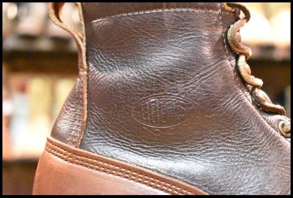  8 E WHITE S ホワイツ ファーマーランチャー スモークジャンパー ブラウン ツートン ビブラム700シングル ブーツ FI 101 ワークブーツ ブーツ 革靴