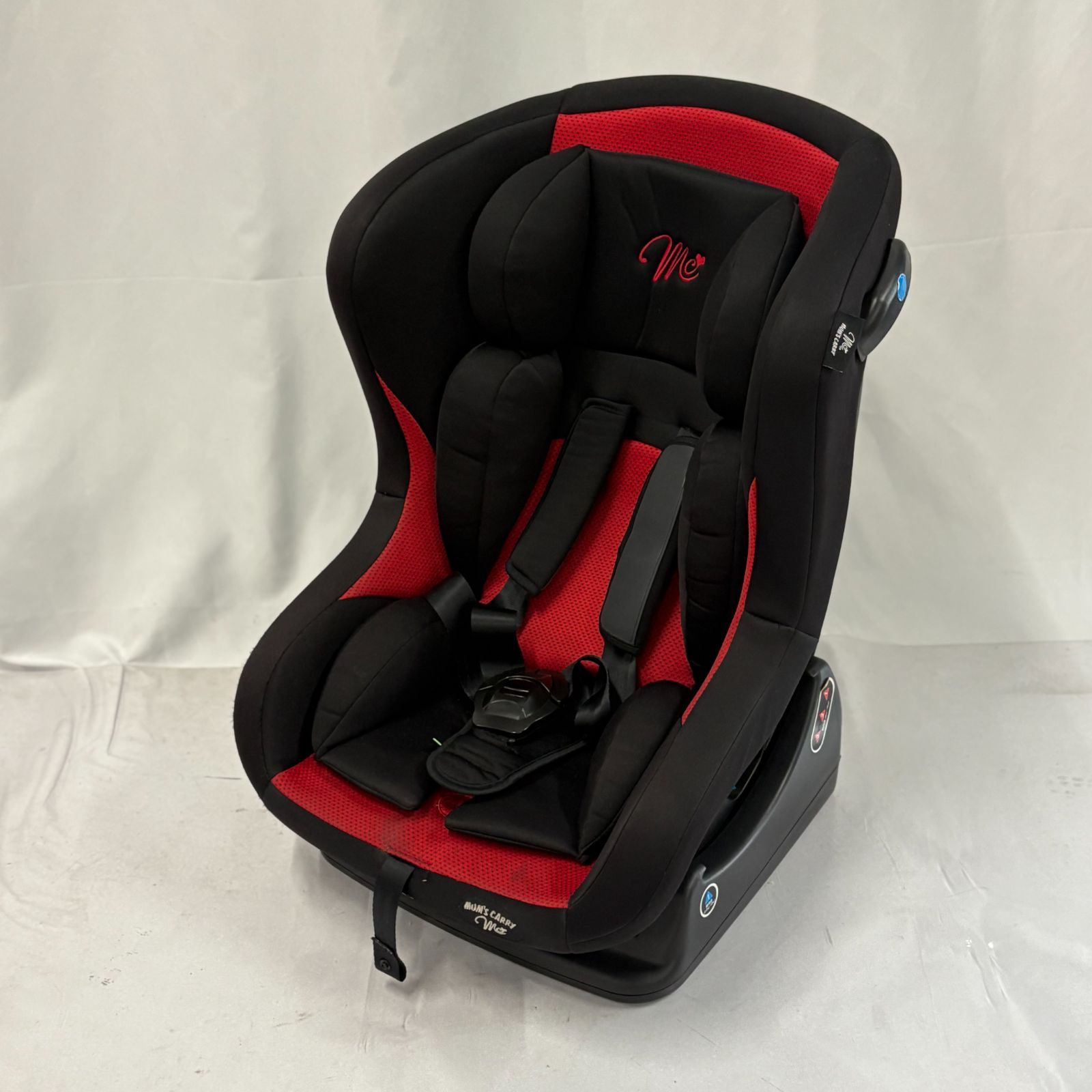 美品 マムズキャリーMC レジェ チャイルドシート LB−363 レッド