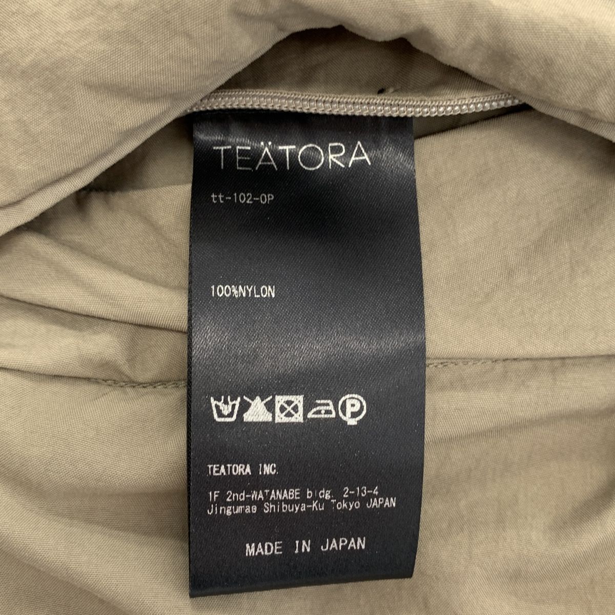 美品】 TEATORA / テアトラ | Silver and Gold 別注 Device Coat