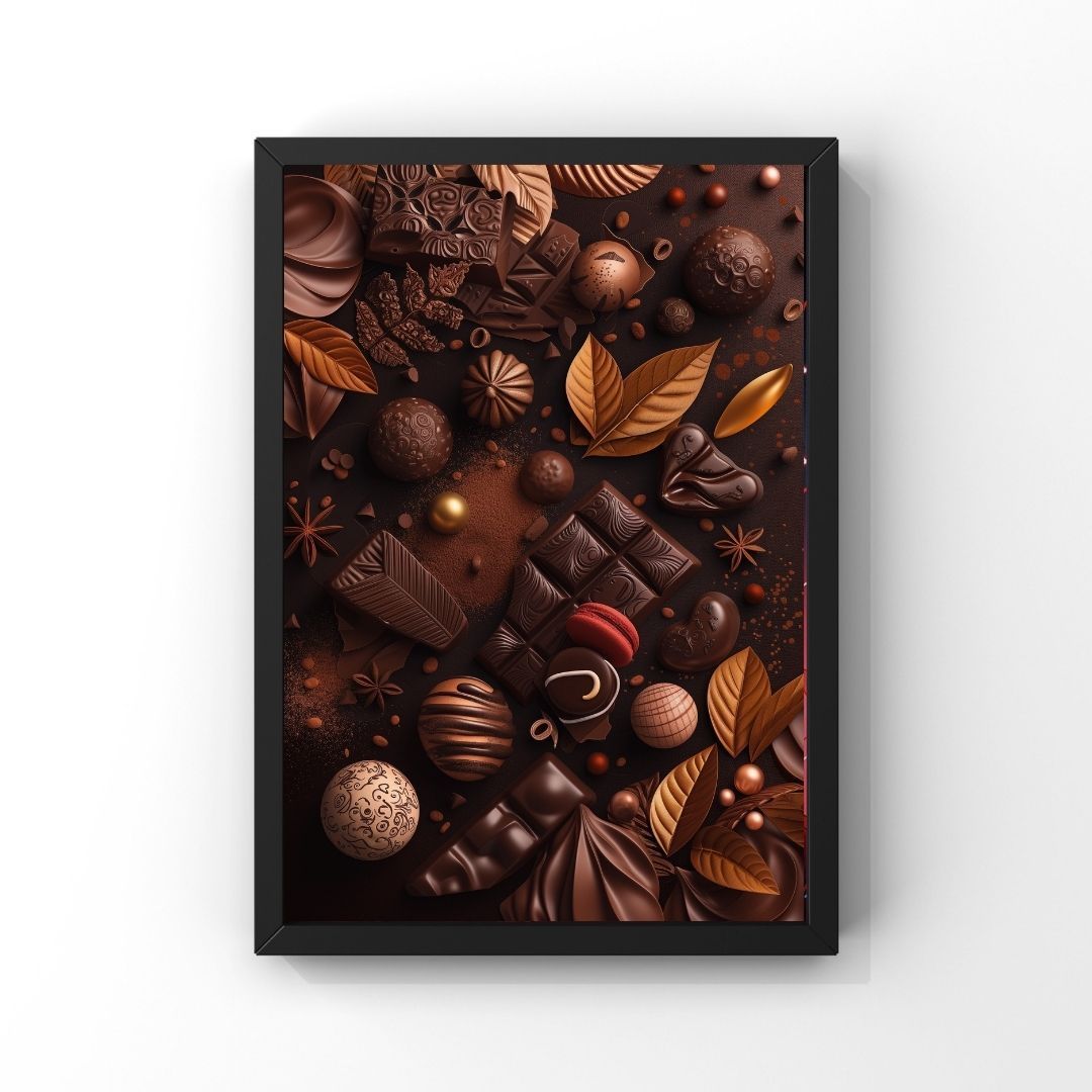 カフェ アート スウィートカカオインプレッションズ02 デジタルアート
