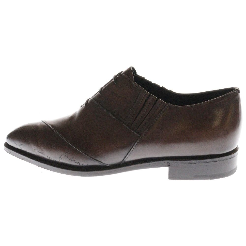 Berluti (ベルルッティ) Alessandro Patch Work Leather Shoes アレッサンドロ パッチワーク レザードレスシューズ 革靴 ビジネスシューズ ブラウン