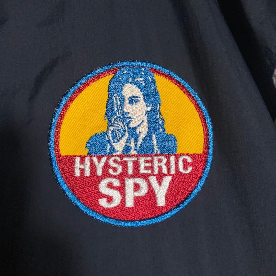 美品】HYSTERIC GLAMOUR ナイロンジャケット ヒスガール 黒 L