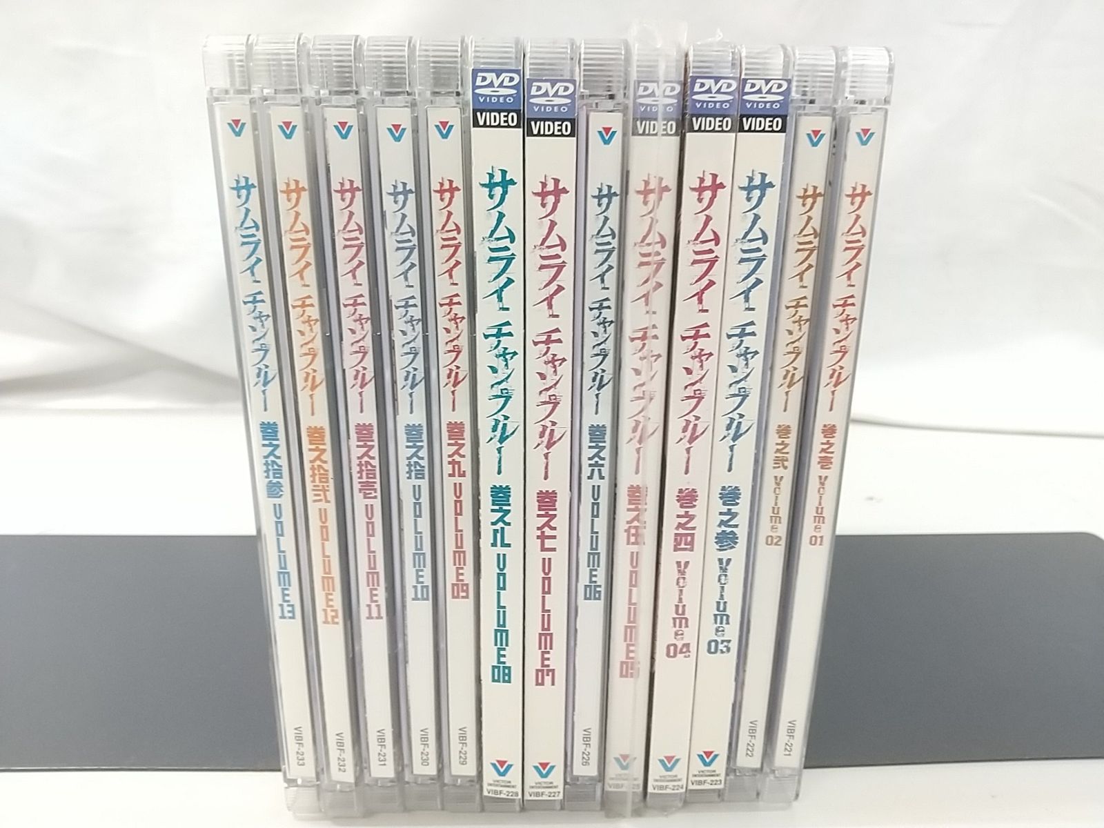 サムライチャンプルー DVD 全13巻セット マングローブ フジテレビ SAMURAI 2509-DZat-20
