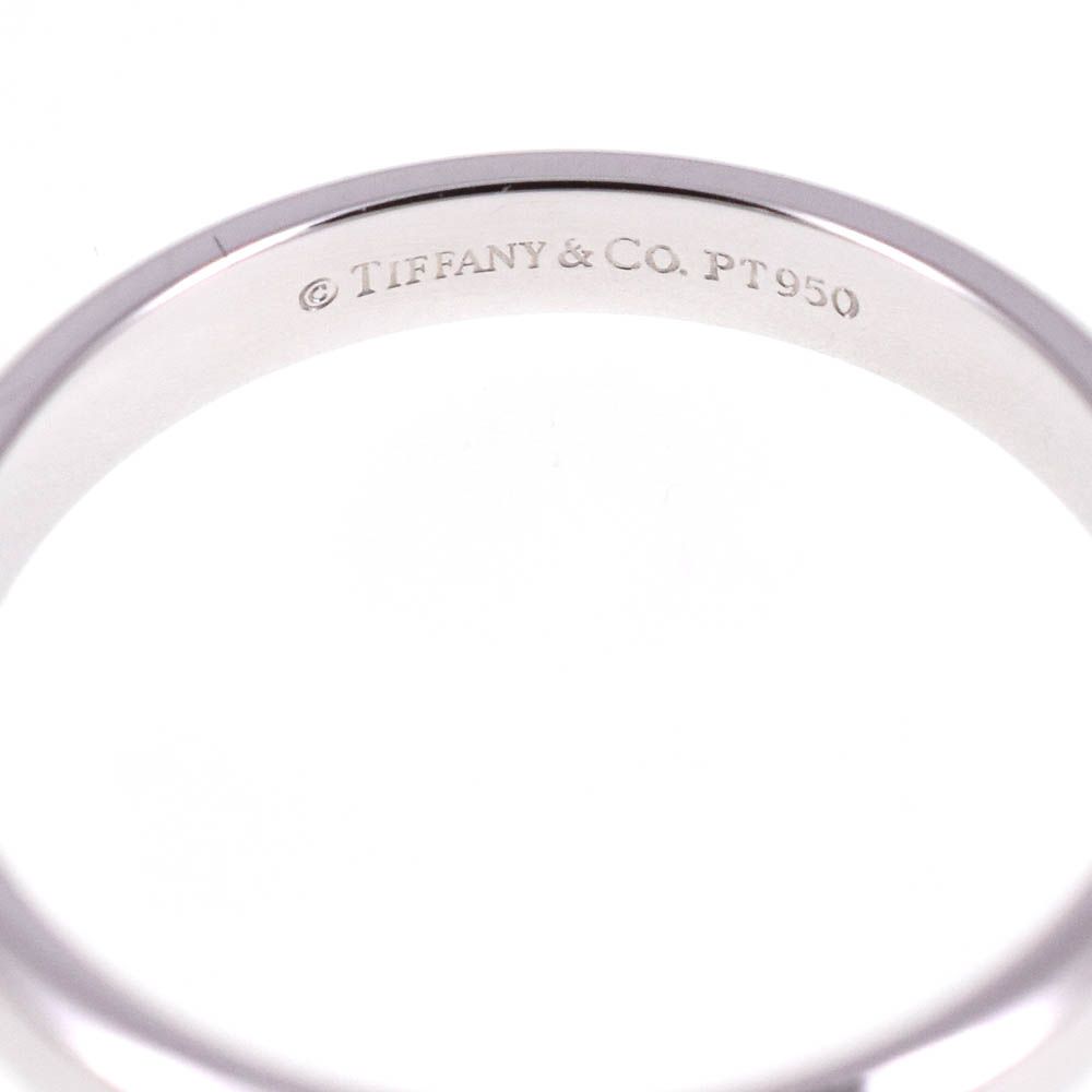 ティファニー TIFFANY-Co. バンドリング サイズ55 JP15 Pt950 レディース S 139370