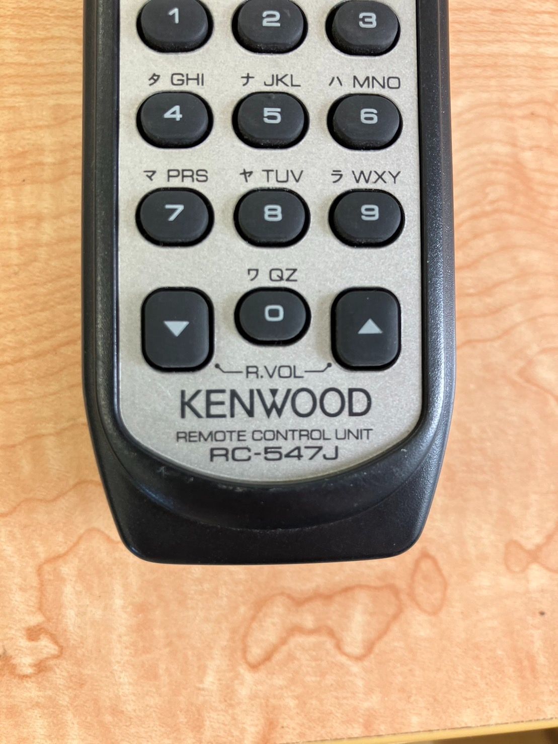 送料込み！ ケンウッド KENWOOD カーオーディオ用 リモコン単体 RC