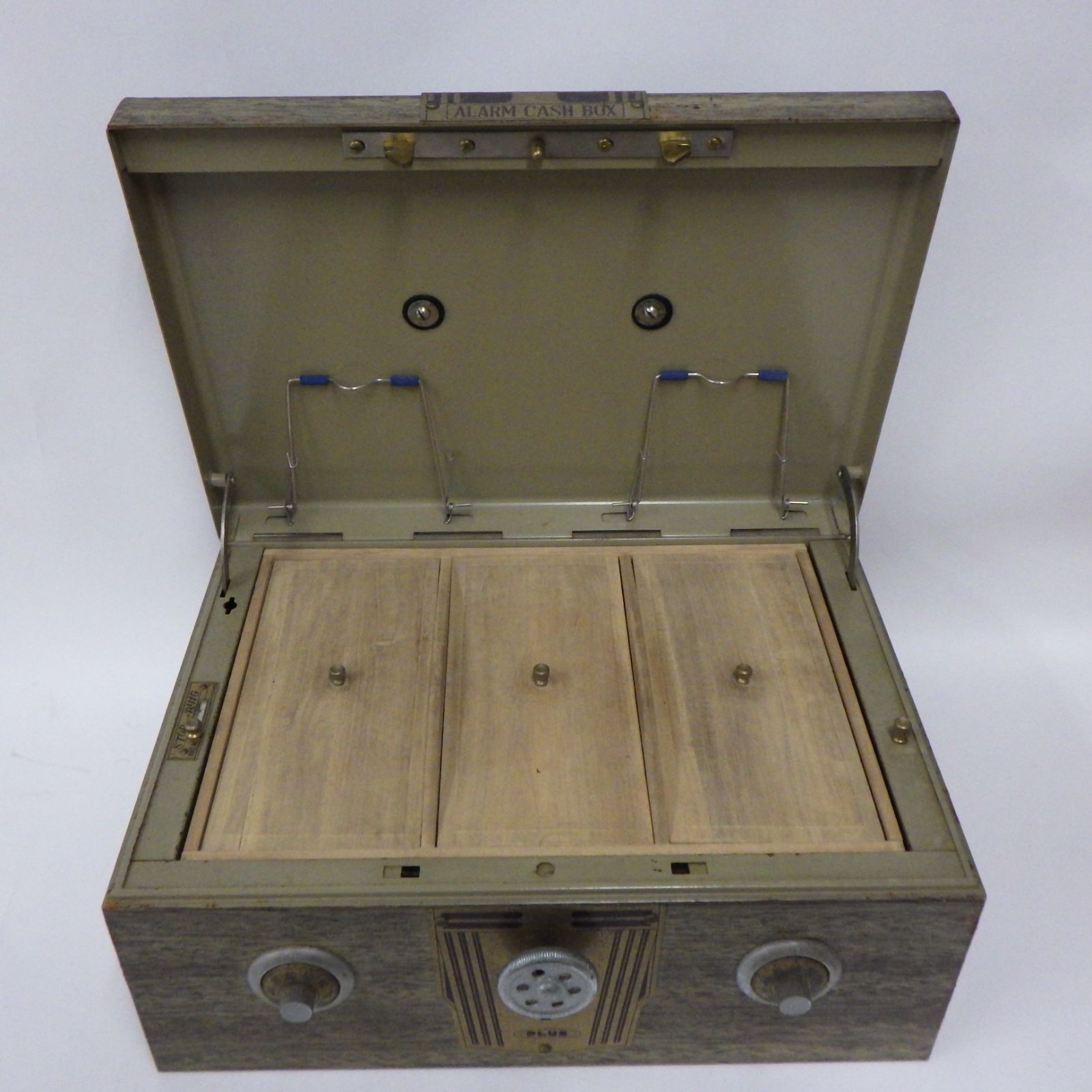 ALARM CASH BOX 手提金庫 手持金庫 アンティーク 昭和 レトロ