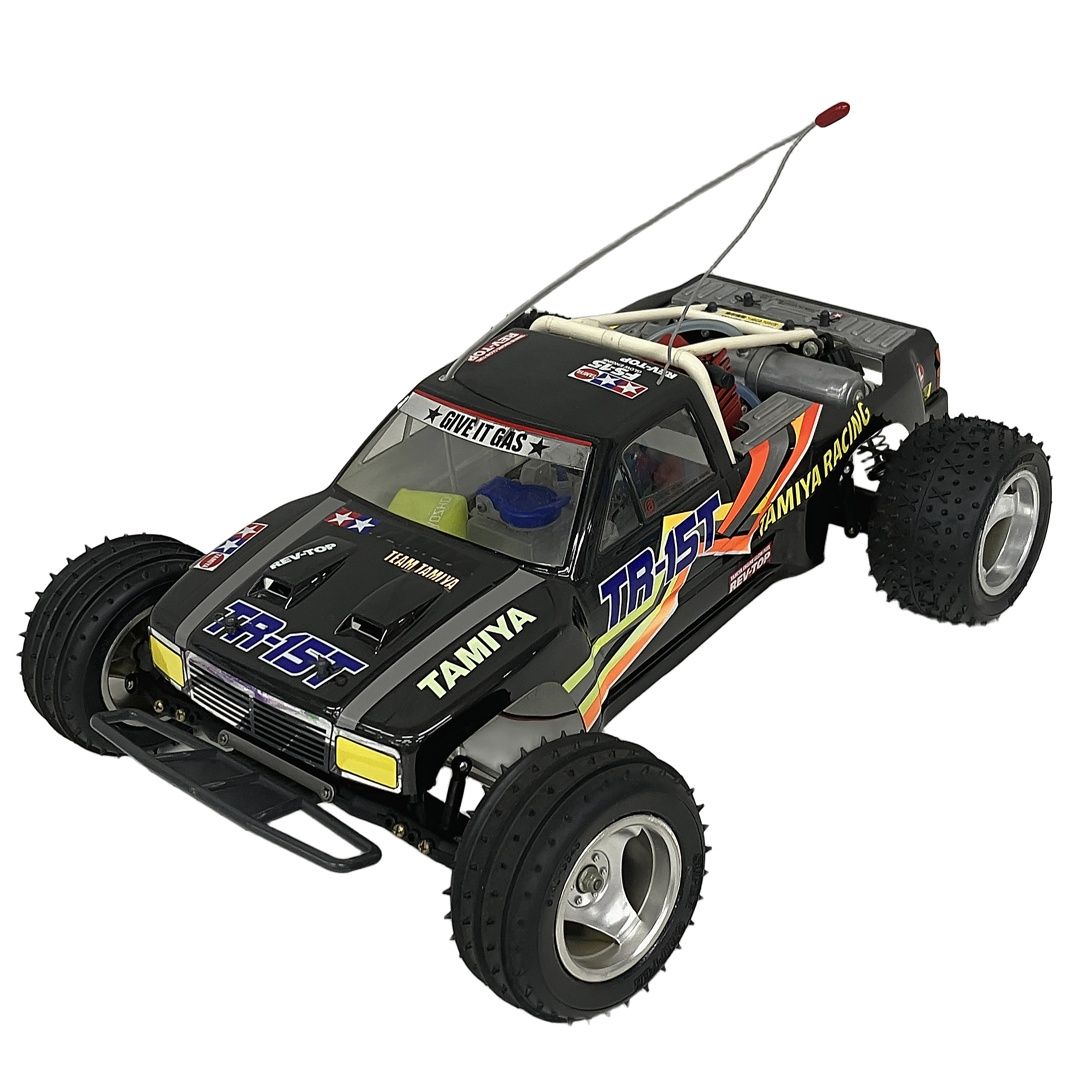 TAMIYA 1|10 TR-15T 4WDスタジアムトラック シャーシ付き ラジコン 自動車 ジャンク S10251379
