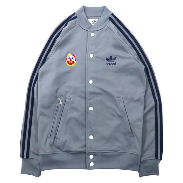 adidas LXXXV lab. ピエロジャージセットアップ adidas ハチヨンラボ コラボ ピエロジャージ グレー