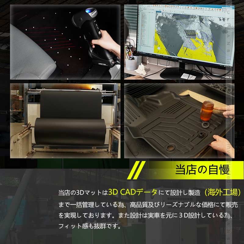 LA850S 3Dフロアマット