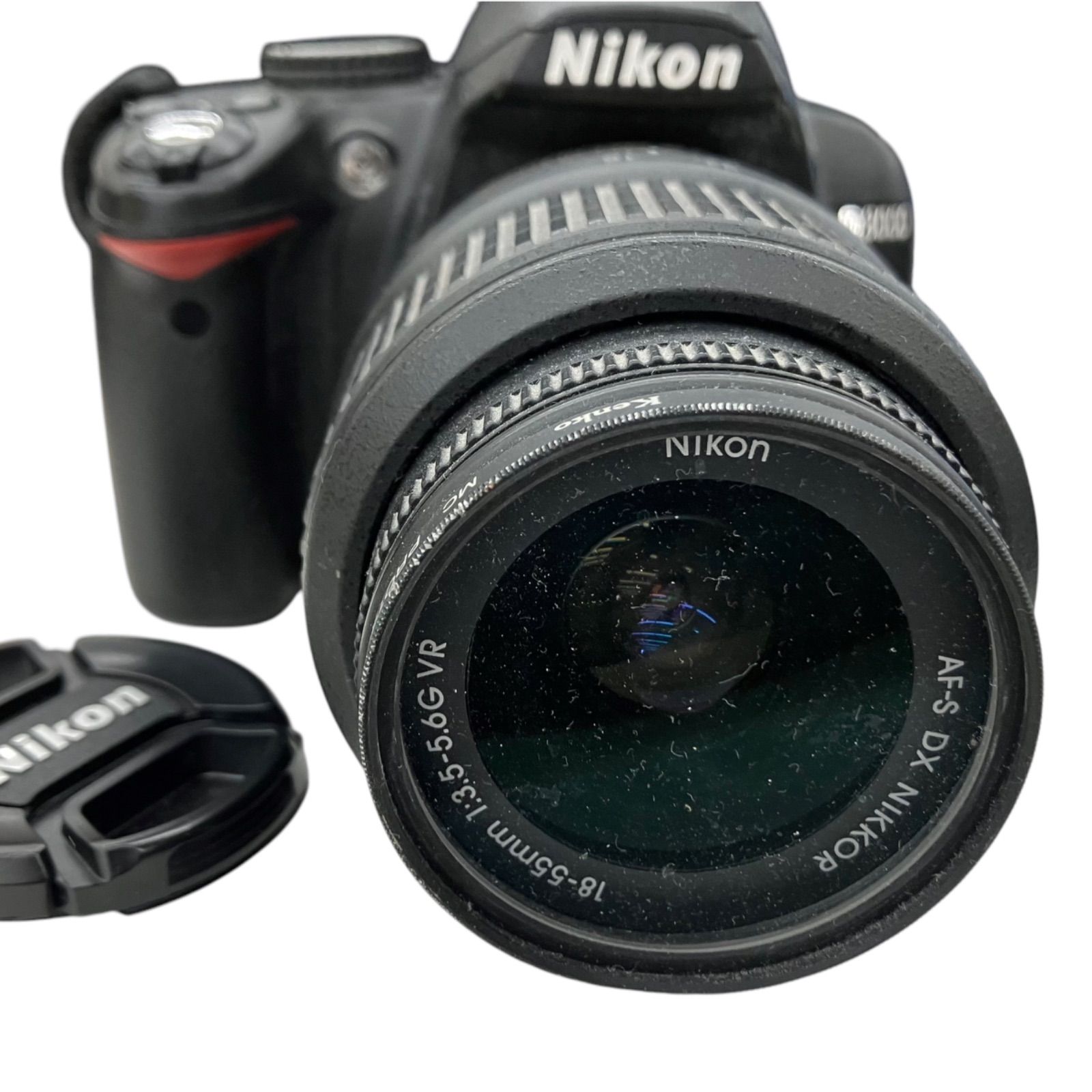 Nikon 一眼レフカメラ D3000 18-55mm F3.5-5.6 VR レンズキット ニコン ジャンク W3760450 Nikon D3000⁄AF NIKKOR VR 18-55 (良品） KC0297良品動作品 Nikon