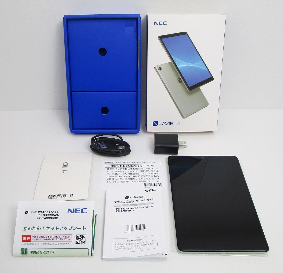 日本製NEC LAVIE T8 8HD1 PC-T0875CAS Android11 本体