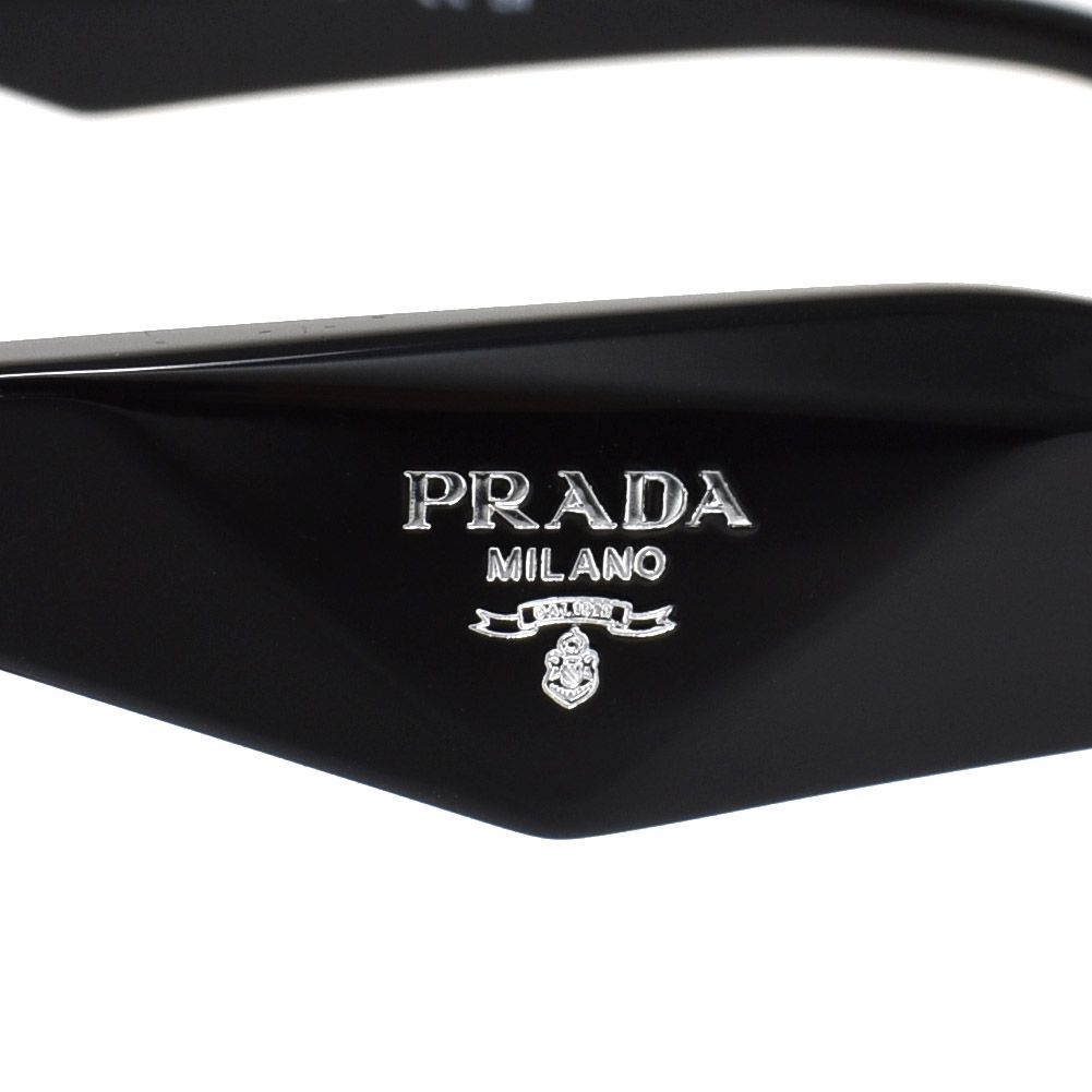 極美品 PRADA サングラス PR19ZSF 1AB5S0 56 PRADA PR 19ZSF 1AB5S0 Black Dark Grey Women's 56 mm