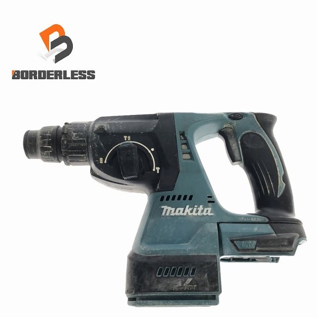 ☆中古品☆ makita マキタ 24mm 18V 充電式ハンマドリル HR244DZ 青 